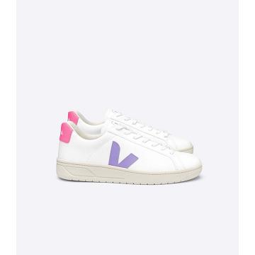 Veja URCA CWL Schoenen Dames White/Purple/Pink | BE 563CTV